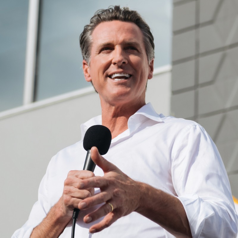 Headshot of Gov. Gavin Newsom